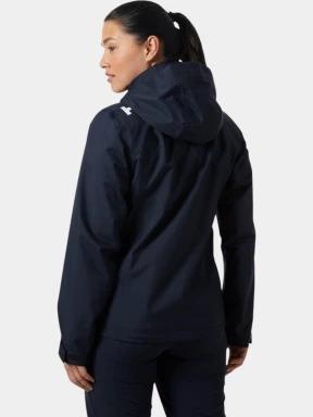 Helly Hansen W Crew Hooded Jacket 2.0 női vitorlás kabát sötétkék színben 3
