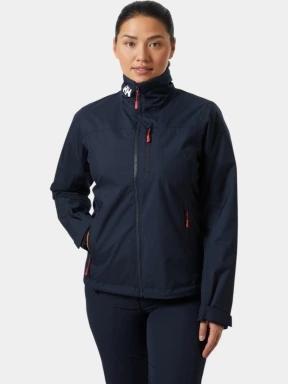 Helly Hansen W Crew Midlayer Jacket 2 női vitorlás kabát sötétkék színben 1