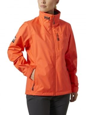 Helly Hansen W Crew Jacket 2.0 női vitorlás kabát narancssárga színben 1