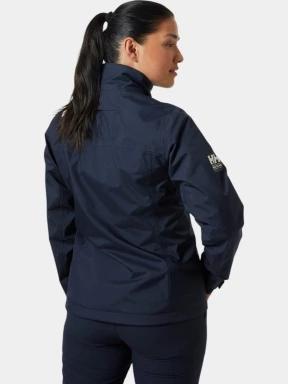Helly Hansen W Crew Jacket 2.0 női vitorlás kabát sötétkék színben 3