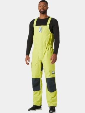 Helly Hansen Pier 4.0 Bib férfi vitorlás overál zöld színben 1