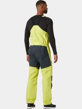 Helly Hansen Pier 4.0 Bib férfi vitorlás overál zöld színben 3