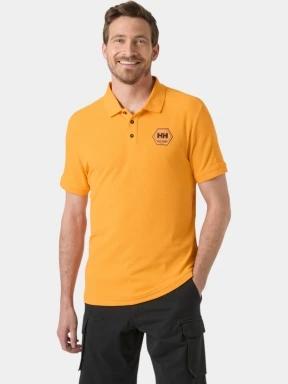 Helly Hansen Hp Race Polo férfi galléros póló narancssárga színben 1