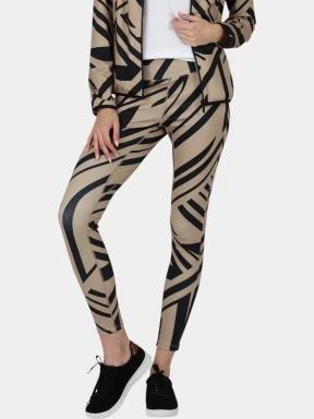 Luhta Luhta Iskoinen női leggings barna színben 1