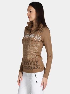 Luhta Luhta Ahjola női aláöltöző felső barna színben 3