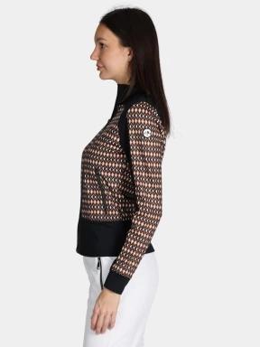 Luhta Luhta Ounastunturi női polár pulóver barna színben 3