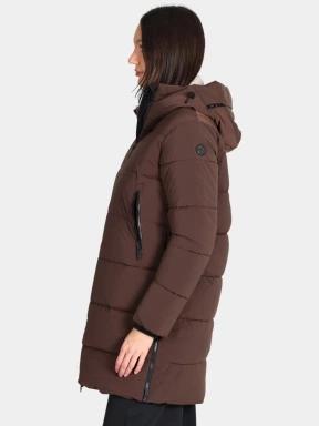 Luhta Luhta Eisele női pehelykabát barna színben 3