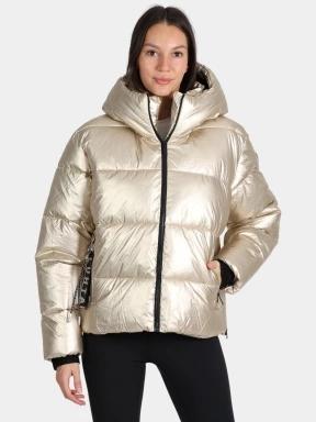Luhta Luhta Eiseberg női télikabát sárga színben 1