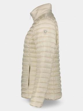 Luhta Luhta Hietoinen női pehelykabát homok színben 3