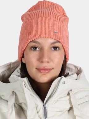 Luhta Luhta Napiala női kötött sapka rózsaszín színben 1