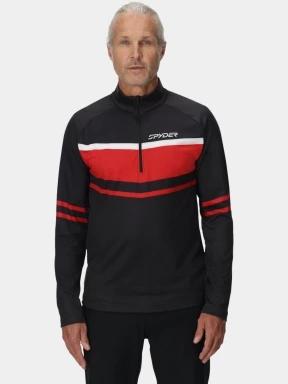 Spyder Legacy 1/2 Zip férfi aláöltöző felső fekete színben 1