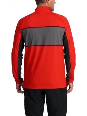 Spyder Paramount 1/2 Zip férfi pulóver piros színben 3
