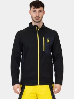 Spyder Bandit Jacket férfi polár pulóver fekete színben 1