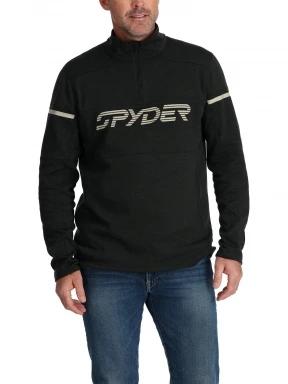 Spyder Speed Fleece 1/2 Zip férfi polár pulóver fekete színben 1