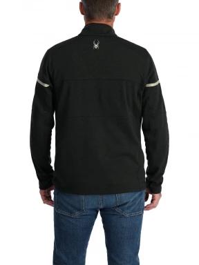 Spyder Speed Fleece 1/2 Zip férfi polár pulóver fekete színben 3