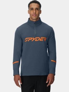 Spyder Speed Fleece 1/2 Zip férfi polár pulóver kék színben 1