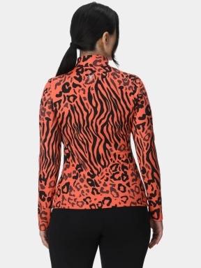 Spyder Vivid 1/2 Zip női aláöltöző felső narancssárga színben 3