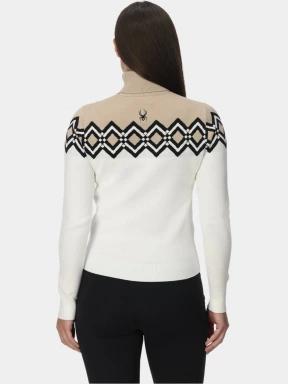 Spyder Stellar Ski Sweater női kötött pulóver fehér színben 3