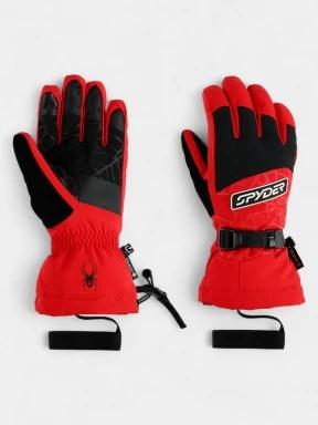 Spyder Overweb Gtx Gloves síkesztyű piros színben 1