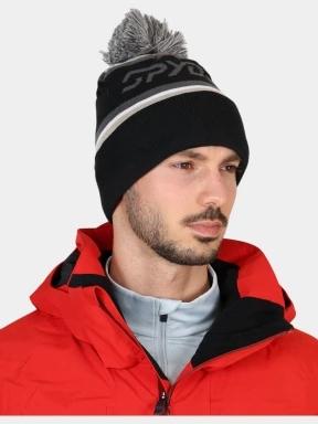 Spyder Icebox Hat bojtos sapka fekete színben 3