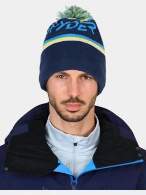 Spyder Icebox Hat bojtos sapka sötétkék színben 1