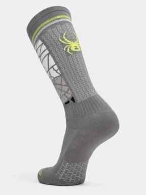 Spyder Mens Sweep Ski Socks sízokni szürke színben 3