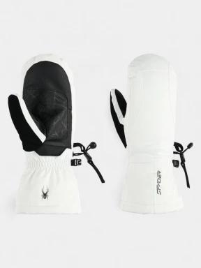 Spyder Inspire Ski Mittens síkesztyű fehér színben 1