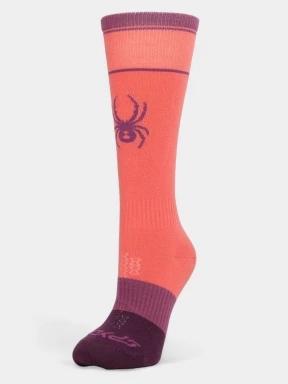 Spyder Womens Pro Liner Socks női sízokni piros színben 1