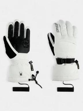 Spyder Synthesis Gtx Ski Gloves síkesztyű fehér színben 1