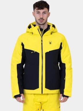 Spyder Copper Jacket férfi síkabát sárga színben 1