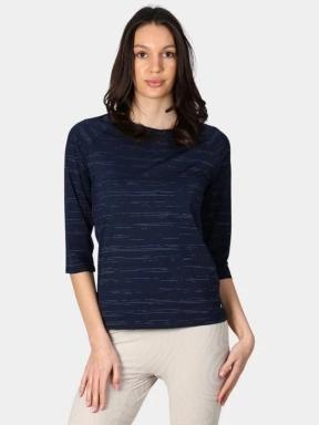 Luhta Luhta Elielranta női rövid ujjú póló sötétkék színben 1