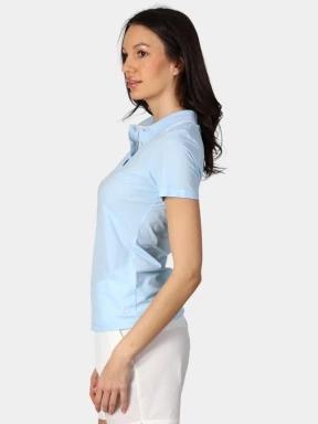 Luhta Luhta Halkokari női galléros póló világoskék színben 3