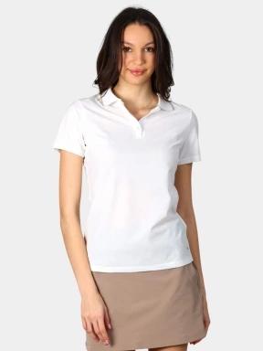 Luhta Luhta Halkokari női galléros póló fehér színben 1