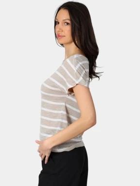 Luhta Luhta Hagalund női rövid ujjú póló homok színben 3