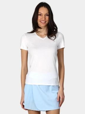 Luhta Luhta Honko női rövid ujjú póló fehér színben 1