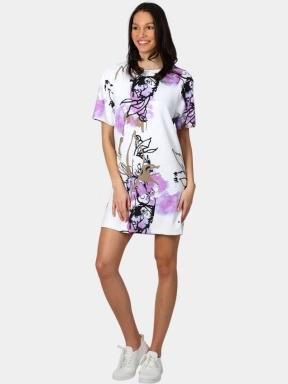 Luhta Luhta Eurajoki női pólóruha fehér színben 1