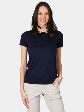 Luhta Luhta Heimala női rövid ujjú póló sötétkék színben 1