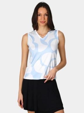 Luhta Luhta Ihanne női ujjatlan póló világoskék színben 1
