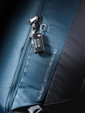 Deuter TSA Cable Lock tsa zár fekete színben 3