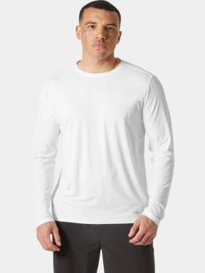 Helly Hansen Shine Solen Ls Crew férfi hosszú ujjú póló fehér színben 1