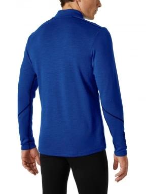 Helly Hansen Lifa Merino Midweight 1/2 Zip férfi aláöltöző felső kék színben 3