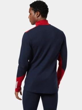 Helly Hansen Lifa Merino Midweight 1/2 Zip férfi aláöltöző felső sötétkék színben 3