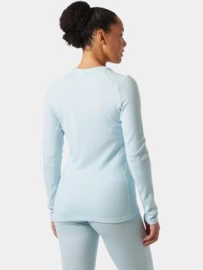 Helly Hansen W Lifa Merino Midw Gra Crew női aláöltöző felső világoskék színben 3