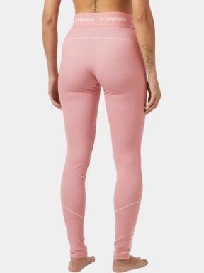 Helly Hansen W Lifa Merino Midweight Pant női aláöltöző nadrág rózsaszín színben 3