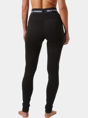 Helly Hansen W Lifa Merino Midweight Pant női aláöltöző nadrág fekete színben 3