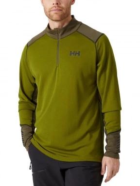 Helly Hansen Lifa Active 1/2 Zip férfi aláöltöző felső oliva színben 1