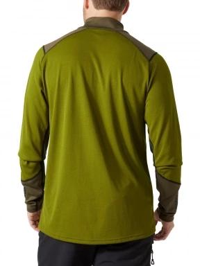 Helly Hansen Lifa Active 1/2 Zip férfi aláöltöző felső oliva színben 3