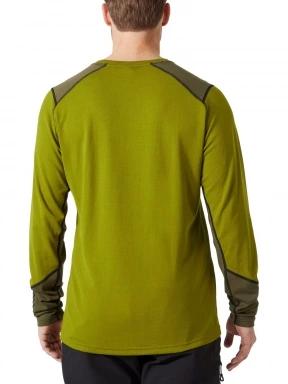 Helly Hansen Lifa Active Crew férfi aláöltöző felső oliva színben 3