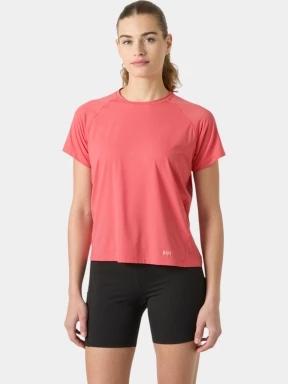 Helly Hansen W Shine Solen T-Shirt női rövid ujjú sport póló rózsaszín színben 1