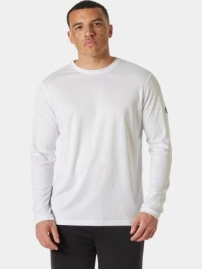 Helly Hansen Hh Tech Crew Ls 2.0 férfi hosszú ujjú sport póló fehér színben 1